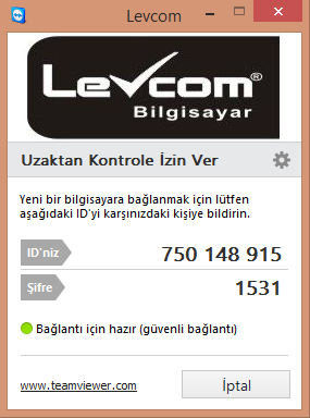 Levcom Teamviewer Destek